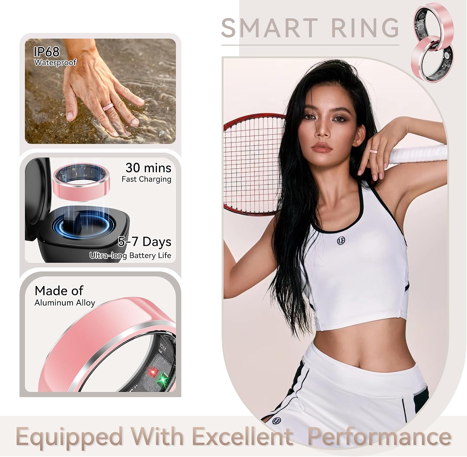 Thumbnail 6 de Smart Ring, Size 10