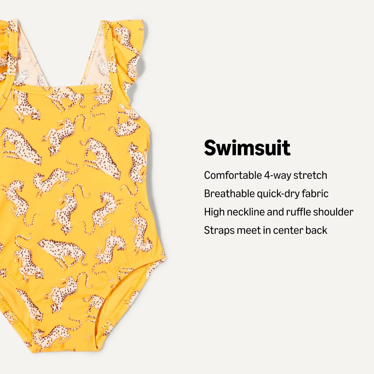 Thumbnail 1 de Costume da bagno intero con volant Amazon Essentials per bambine e ragazze