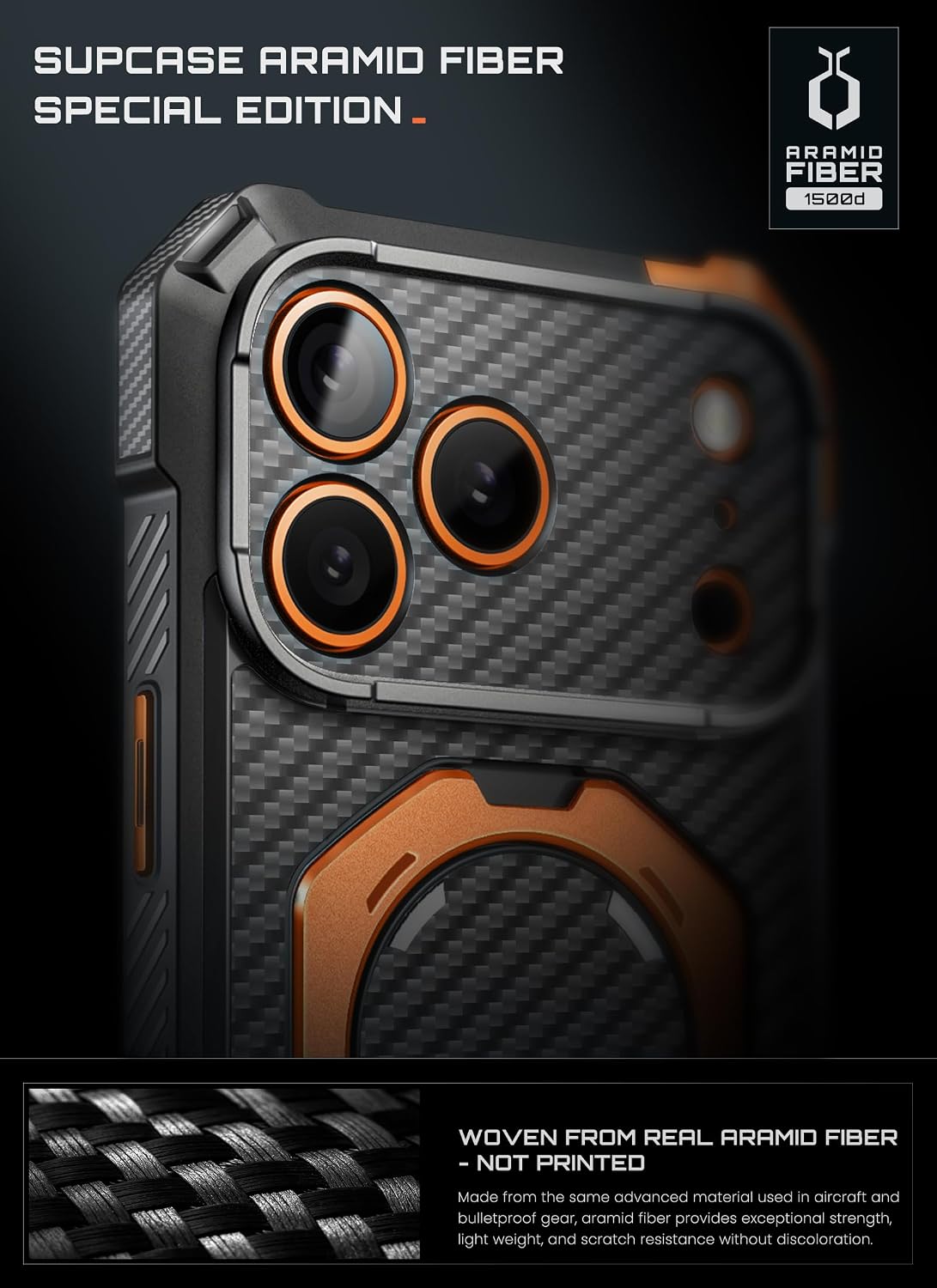 Thumbnail 5 de SUPCASE AramidOG iPhone 17 Pro Max Case 6.9"