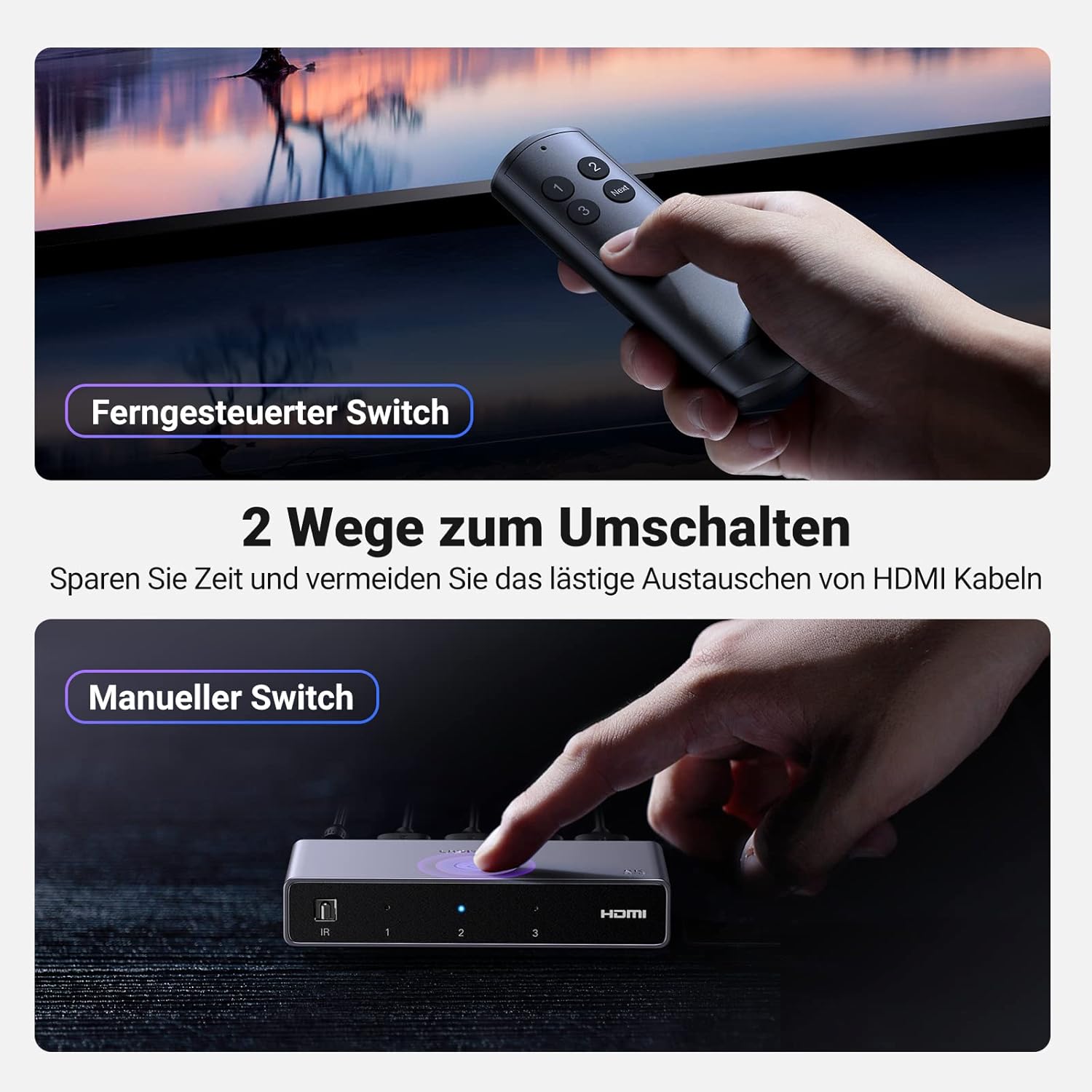 Thumbnail 4 de UGREEN HDMI 2.1 Switch 8K@60Hz