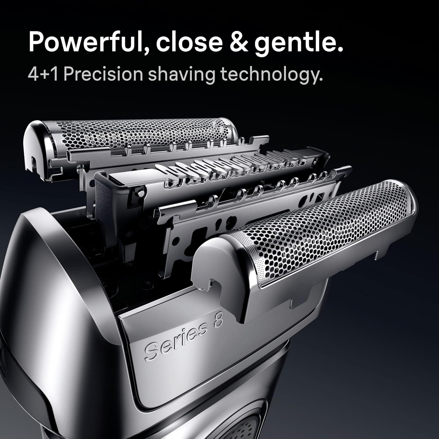 Thumbnail 3 de Braun Series 8 8617S electric shaver, 60 min run time 🪒