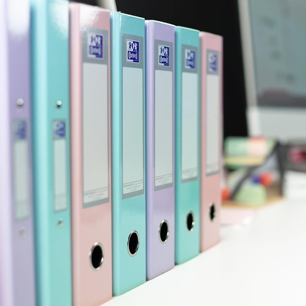 Detalle 2 de Oxford A4 lever arch files, 560 sheet capacity