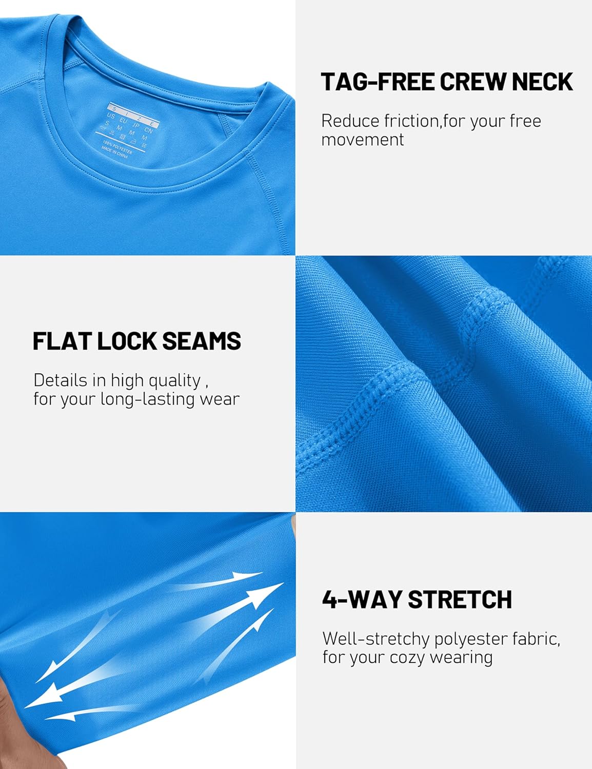 Thumbnail 5 de TACVASEN Men's UV Protection UPF 50+ Long Sleeve Shirt for Outdoor Activities