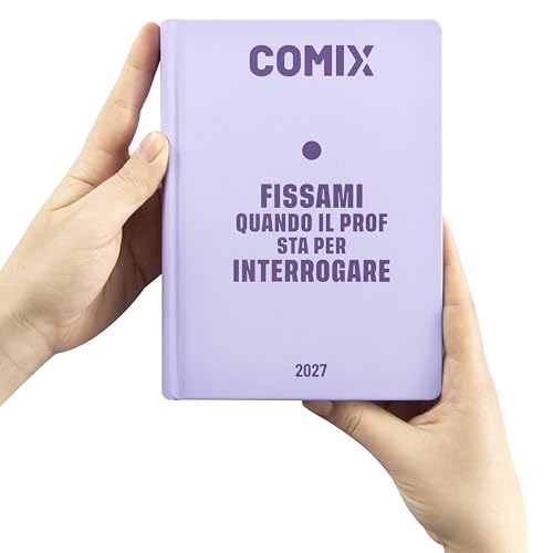 Detalle 2 de COMIX Agenda 2027 Giornaliera 16 mesi – Copertina rigida, 576 pagine, 13x17,8 cm