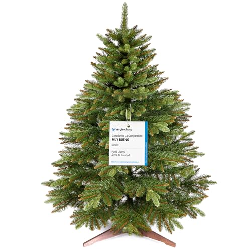 Detalle de Sapin de Noël Artificiel Pure Living 120 cm ⚡