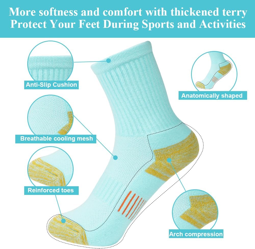 Thumbnail 2 de OFFCUP Walking Socks, 3-piece Cotton Thermal Hiking Socks