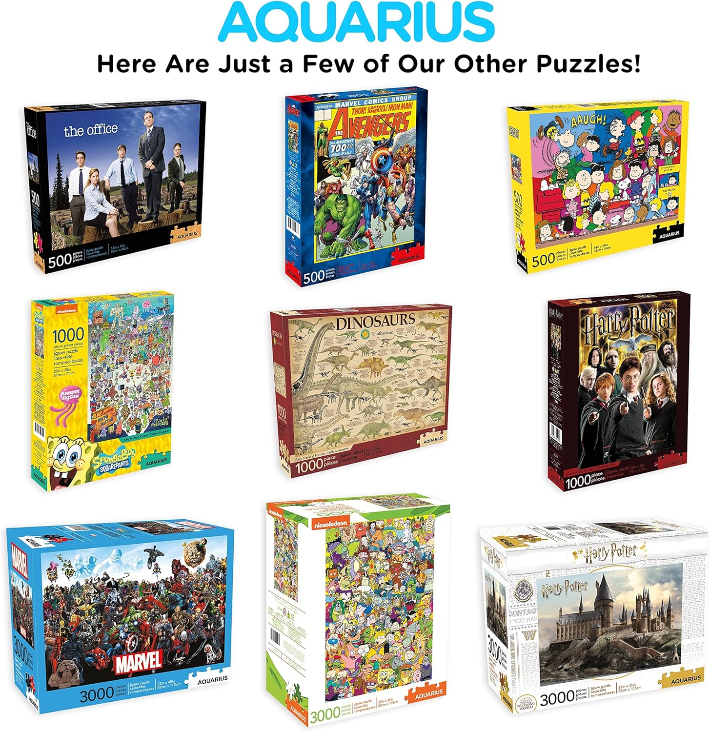 Thumbnail 6 de AQUARIUS 68517 Marvel MCU Collage Avengers Jigsaw Puzzle, Berry, One Size