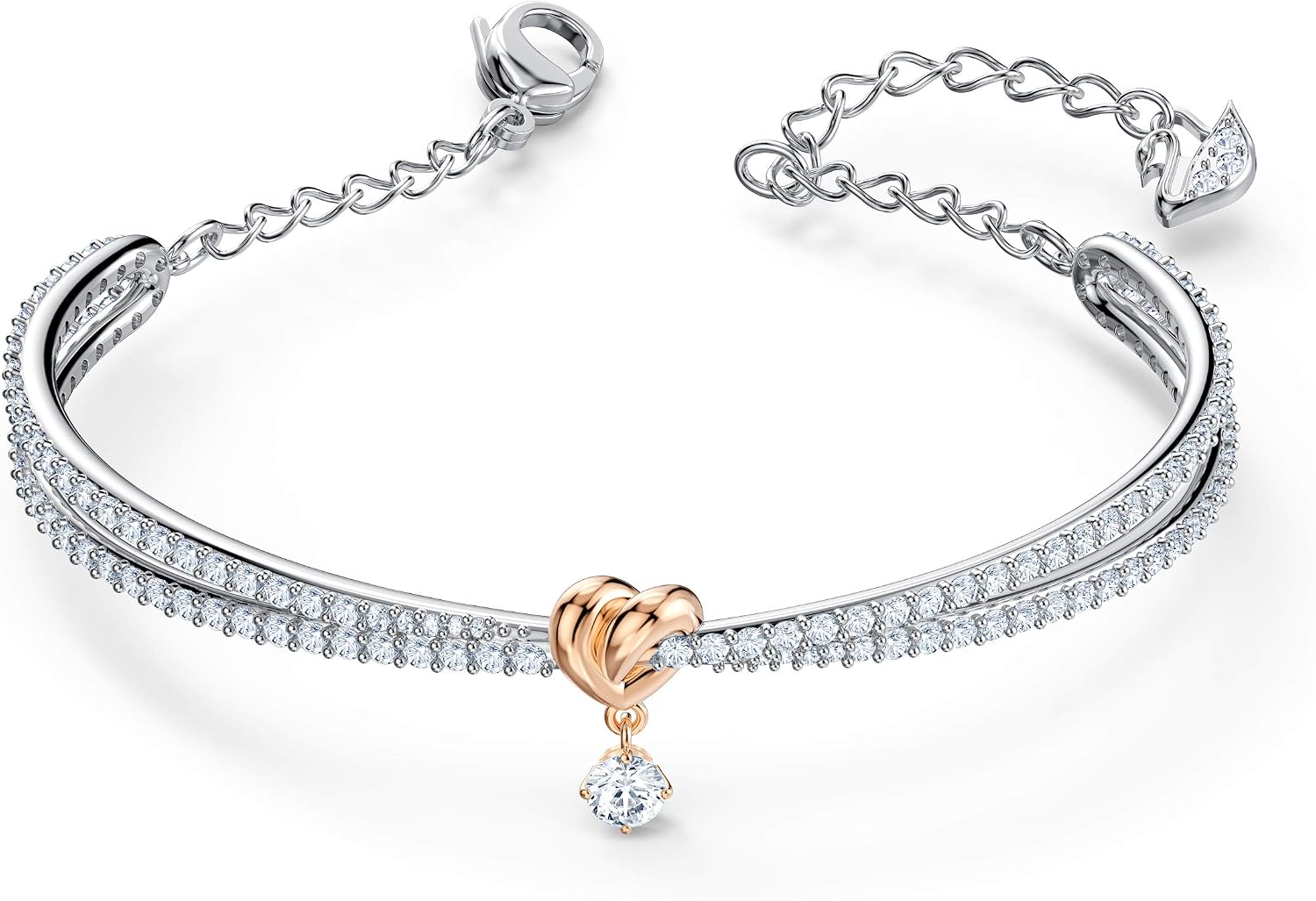 Thumbnail 1 de Swarovski Lifelong Heart brazalete corazón blanco 💍