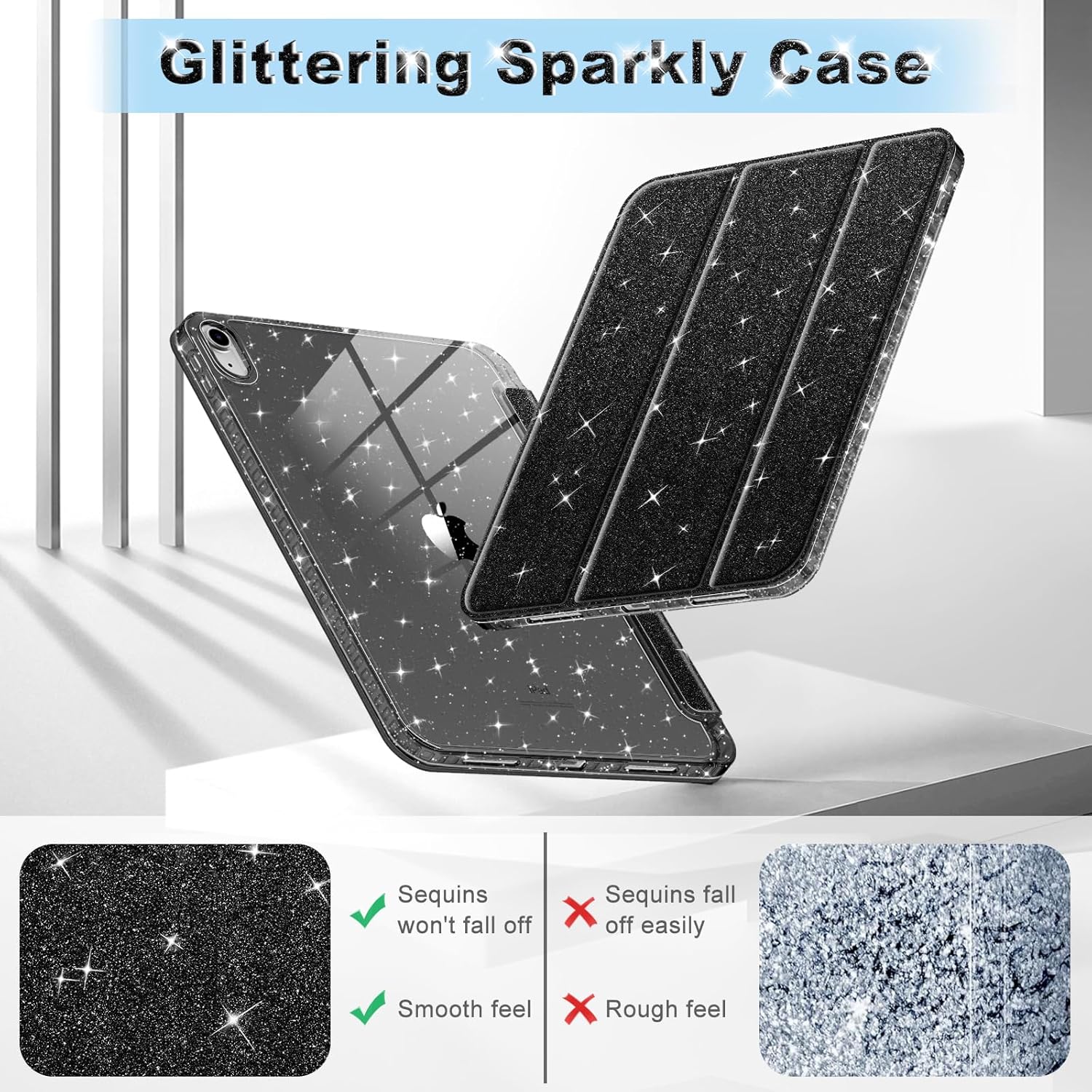 Thumbnail 4 de FINTIE Glitter Case for iPad 11-inch with Pencil Holder