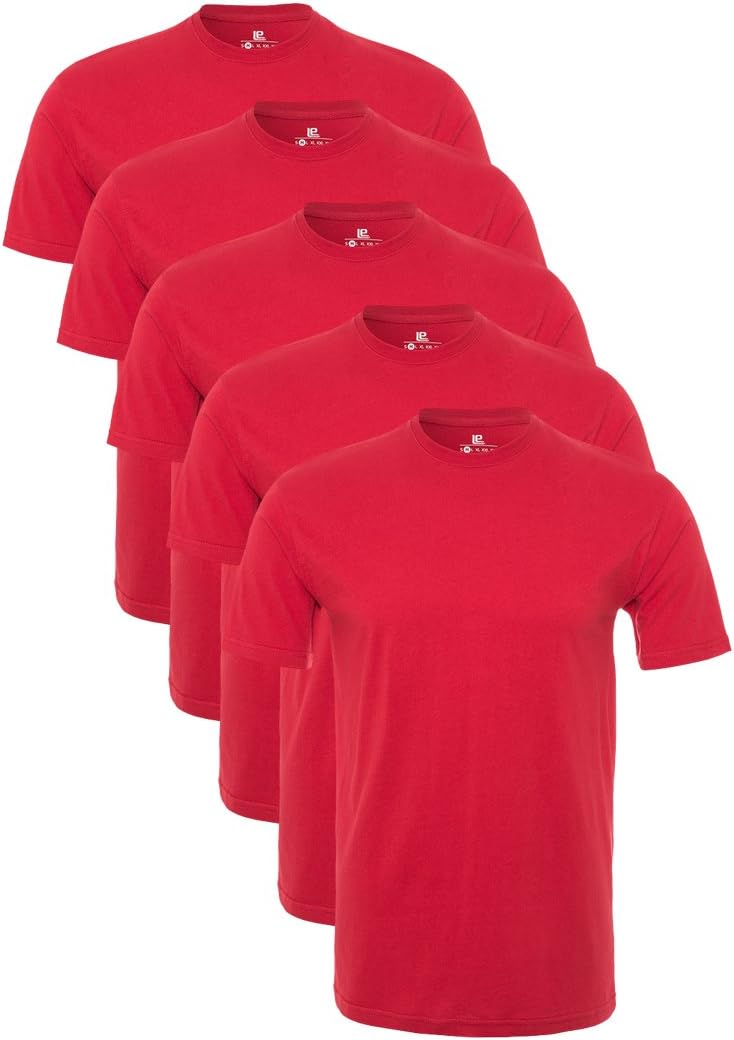 Thumbnail 6 de Lower East Basic Rundhals T-Shirts 3er Pack