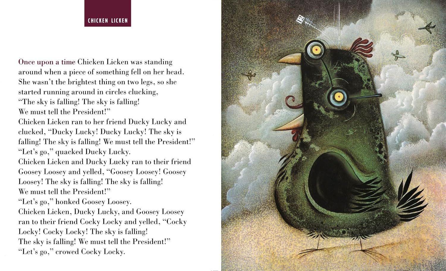 Detalle 2 de The Stinky Cheese Man and Other Fairly Stupid Tales Hardcover, Caldecott Honor Book