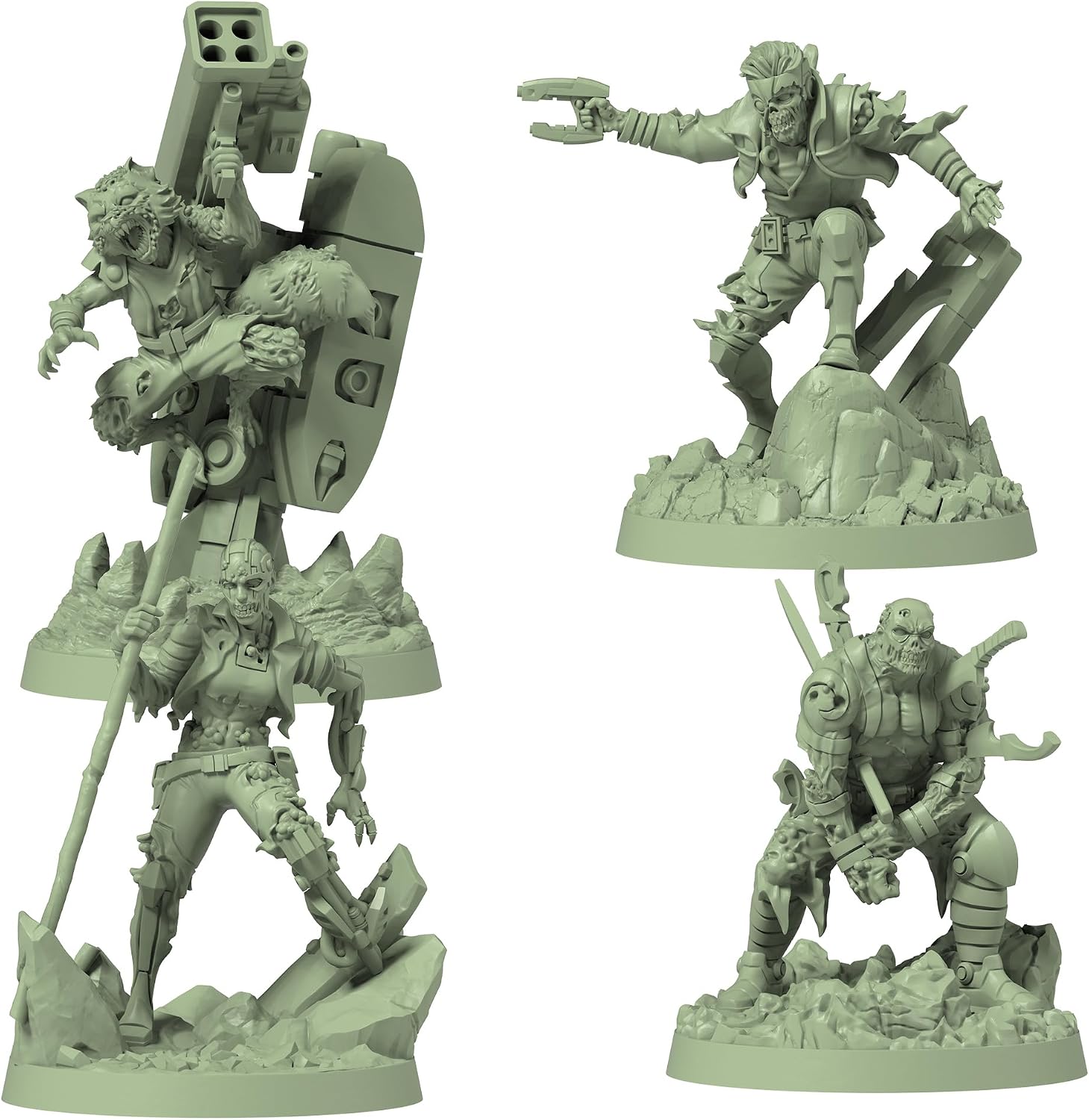 Detalle 1 de CMON Marvel Zombies: Strażnicy Galaktyki – rozszerzenie do gry Zombicide