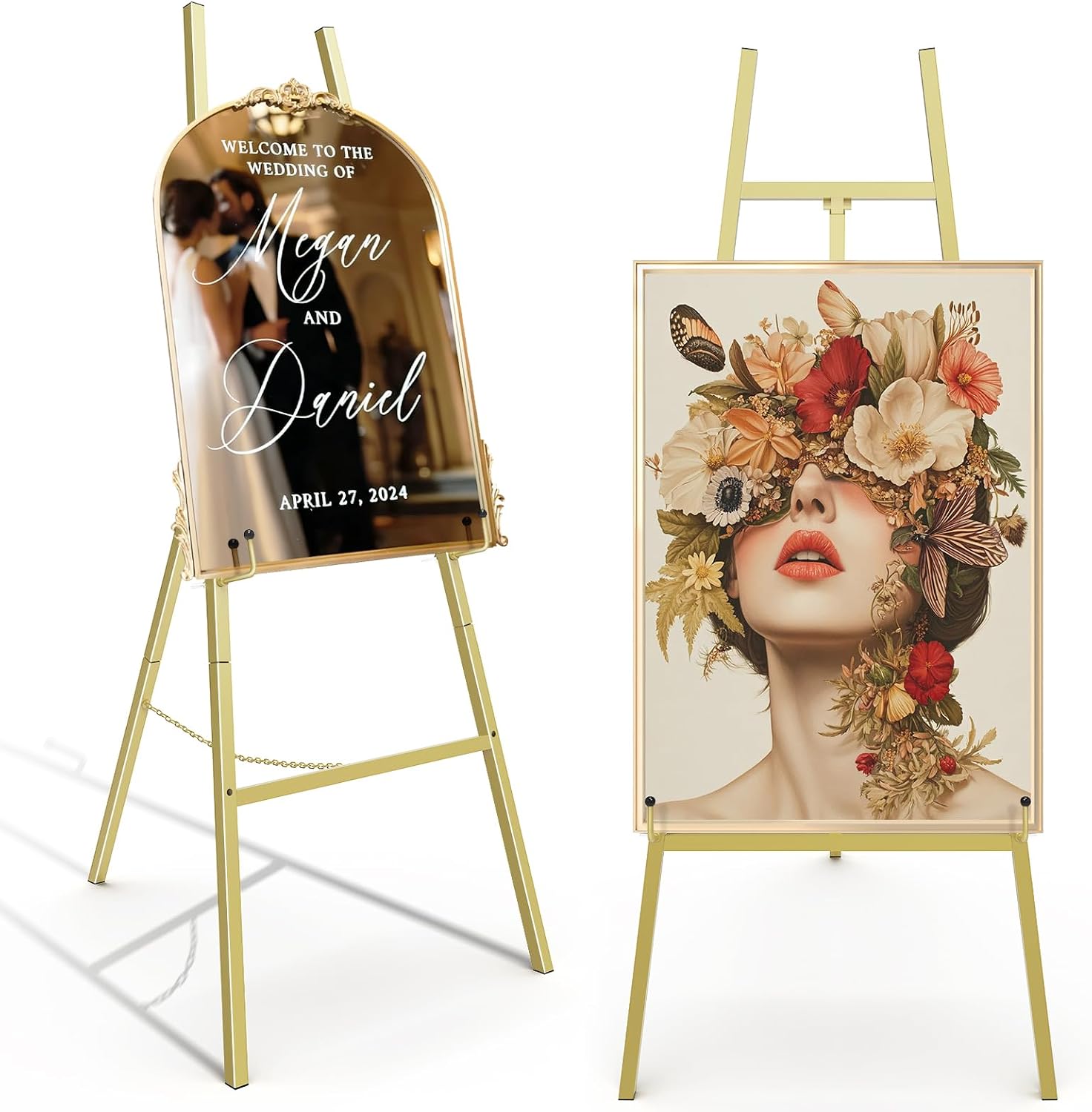Detalle de Gold Easel Stand