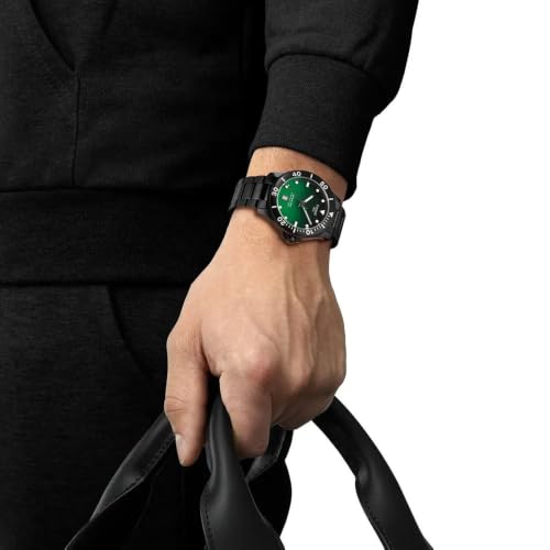 Thumbnail 8 de Tissot Seastar 1000 Montre analogique pour hommes – Noir PVD, 300 m, bracelet acier et système de changement rapide