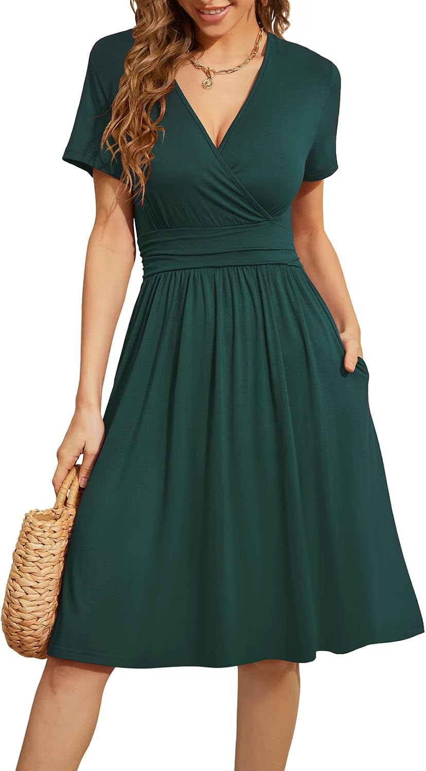 Thumbnail 6 de WEACZZY V‑Neck Floral Summer Dress with Pockets