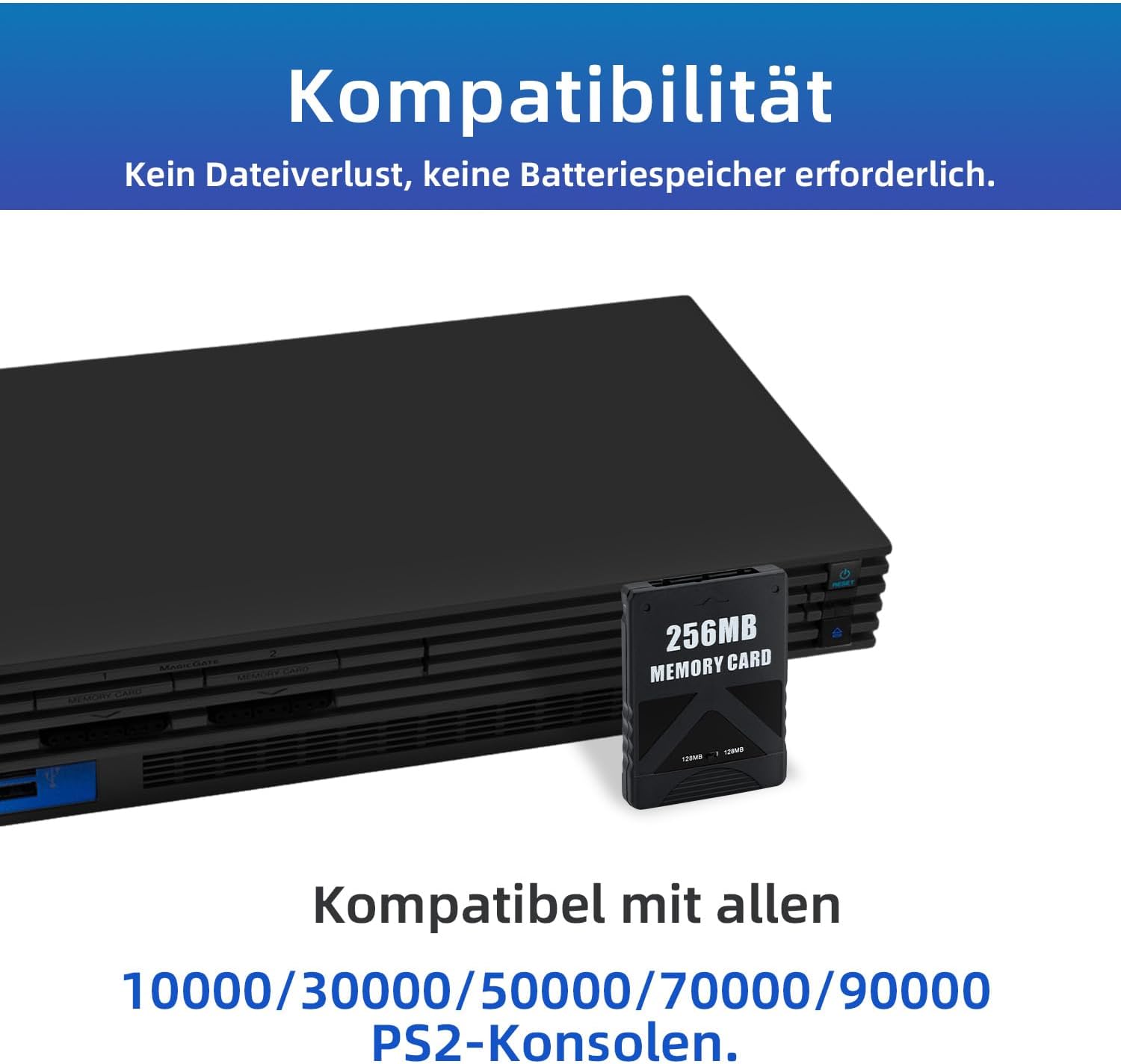 Thumbnail 4 de 256 MB Memory Card für PS2 von Tolesum