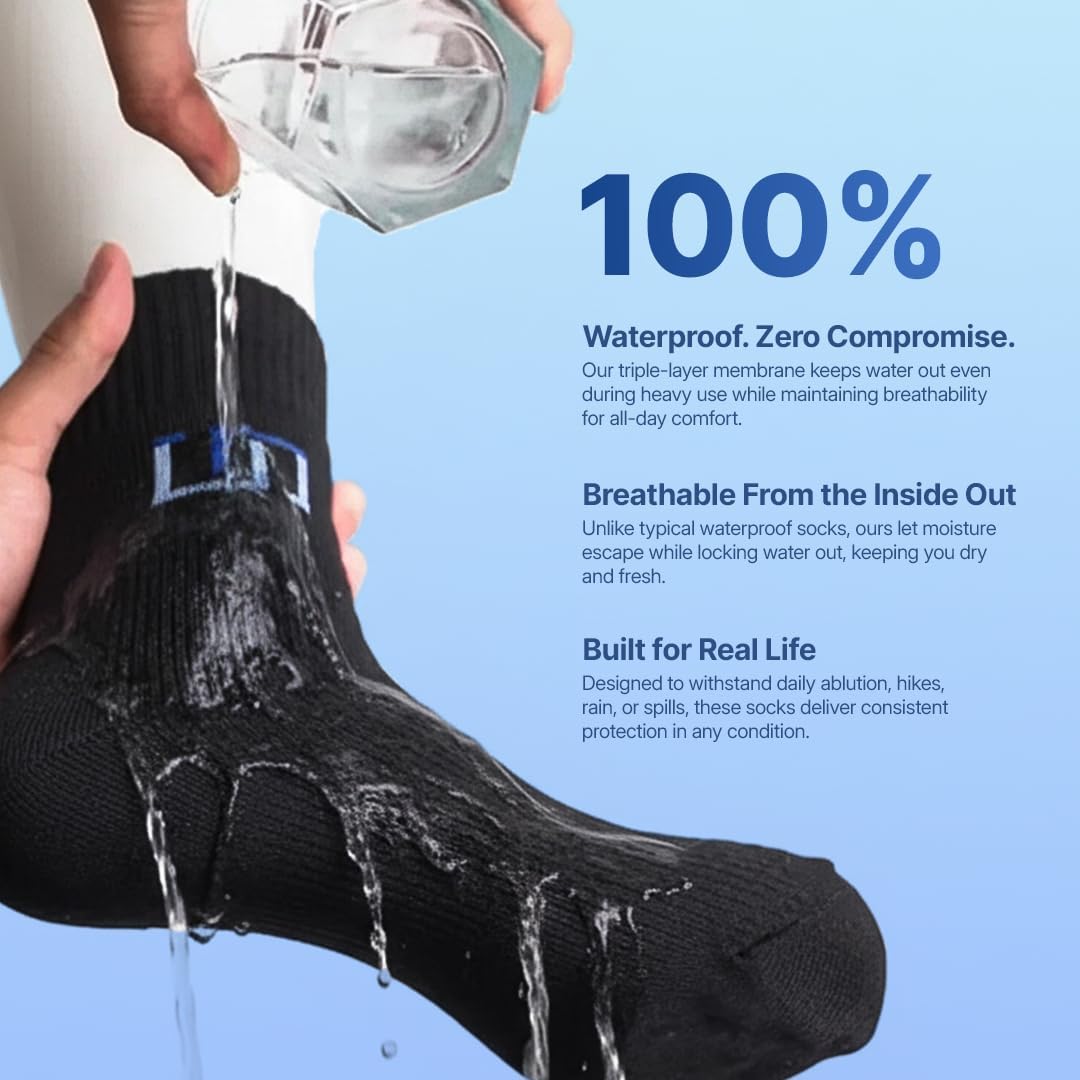 Detalle 2 de ABDEEZ Wudhu Socks waterproof comfort