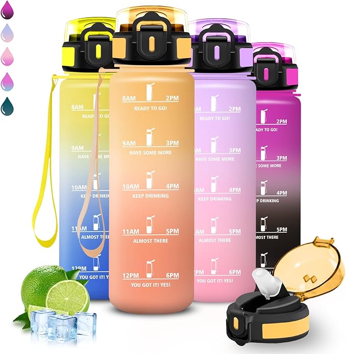 WaterBottle 1L 🥤 Cantimplora Deportiva Reutilizable