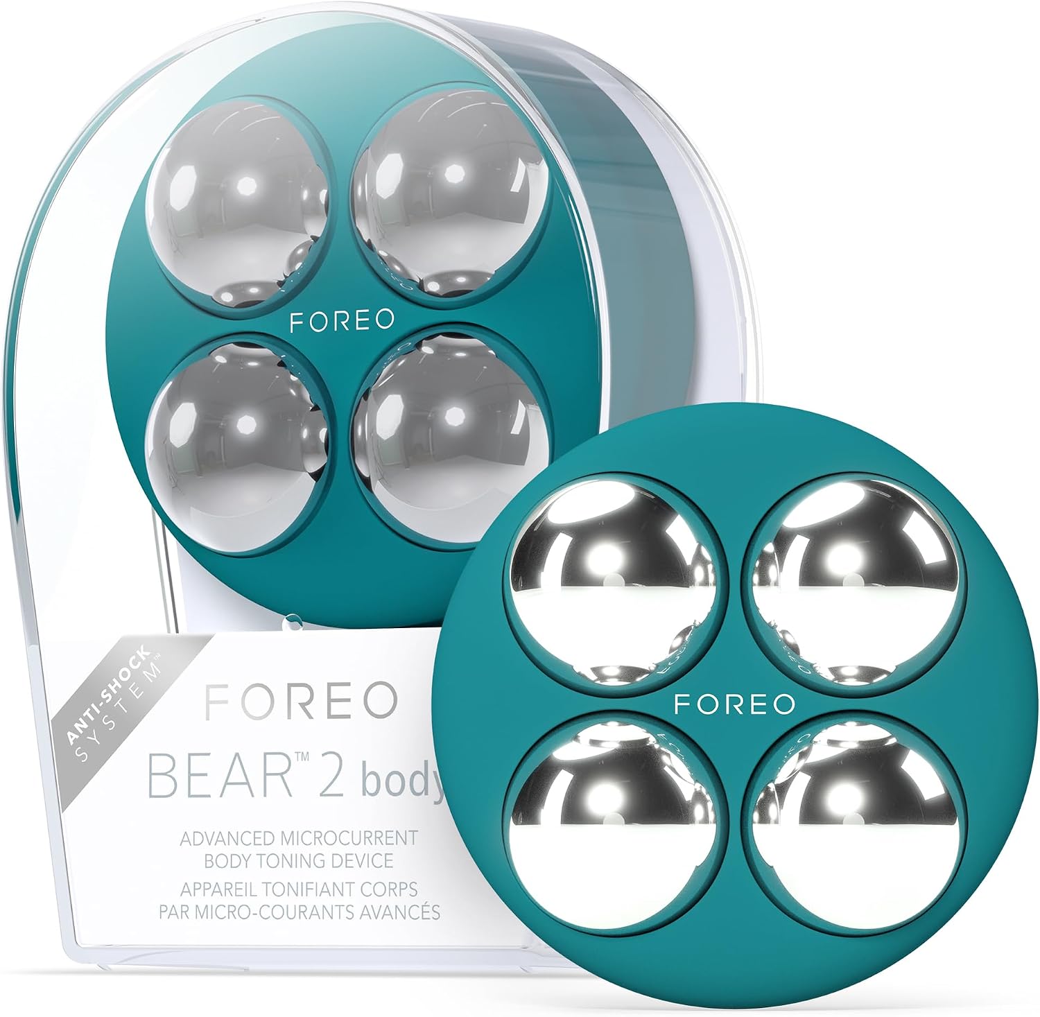 FOREO BEAR 2 Body — Appareil de massage corps sculptant à micro-courant avancé