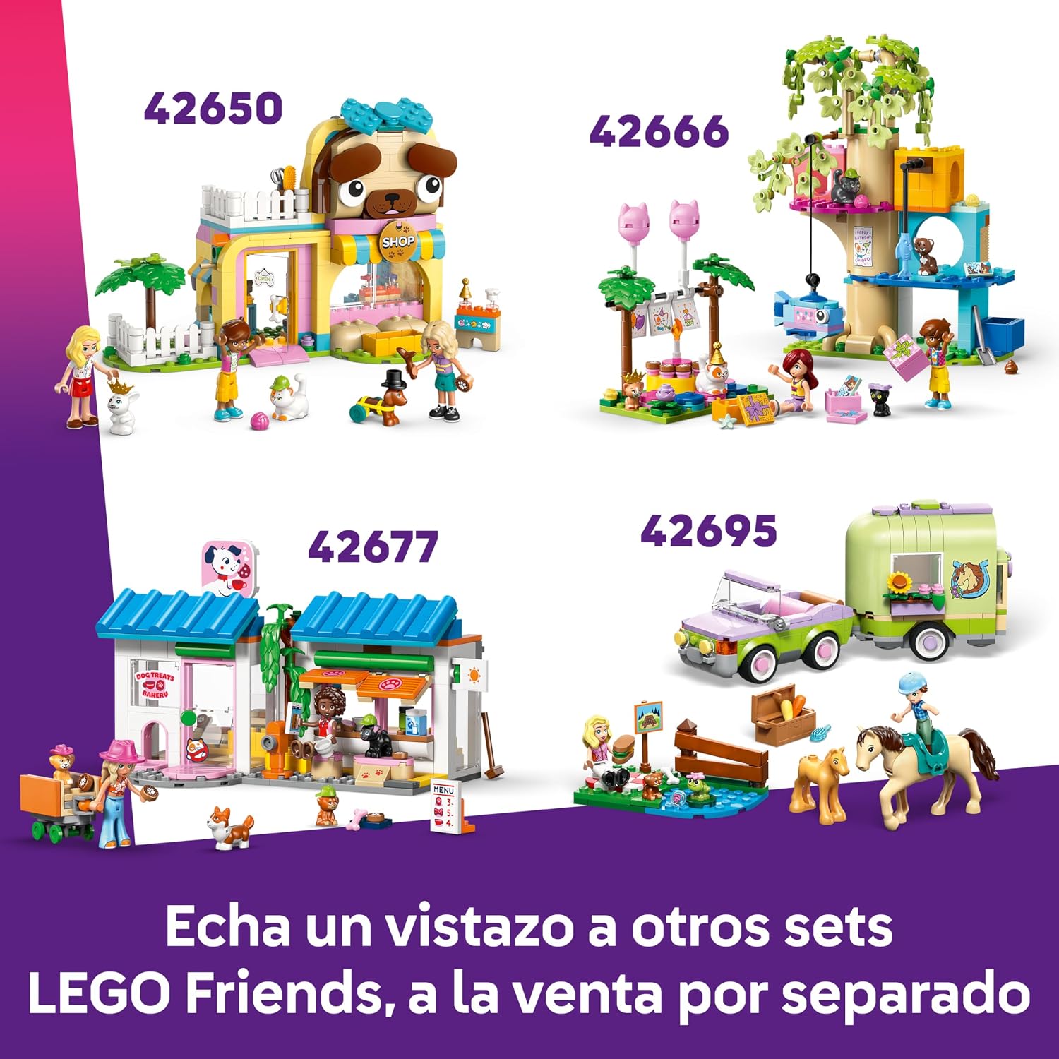 Thumbnail 6 de LEGO Friends Furgoneta de Accesorios Caninos 42678
