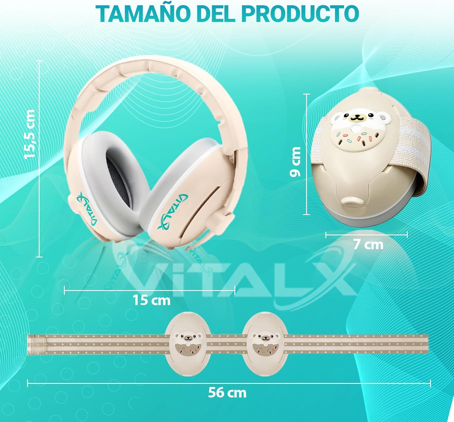 Thumbnail 2 de VITALX SUPER PACK Cascos antiruido 25 dB