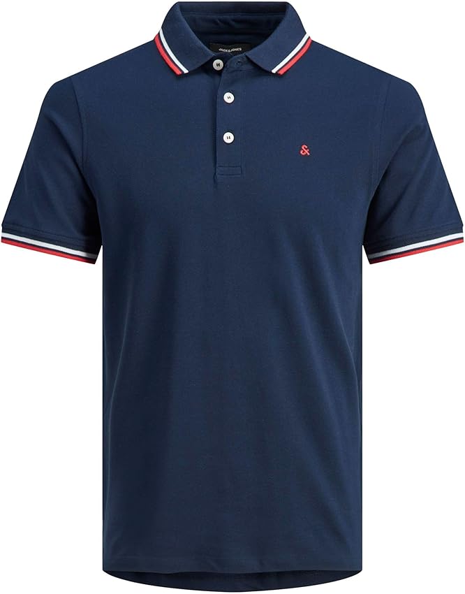 Detalle de Jack & Jones Jjepaulos polo hombre 5XL navy blazer