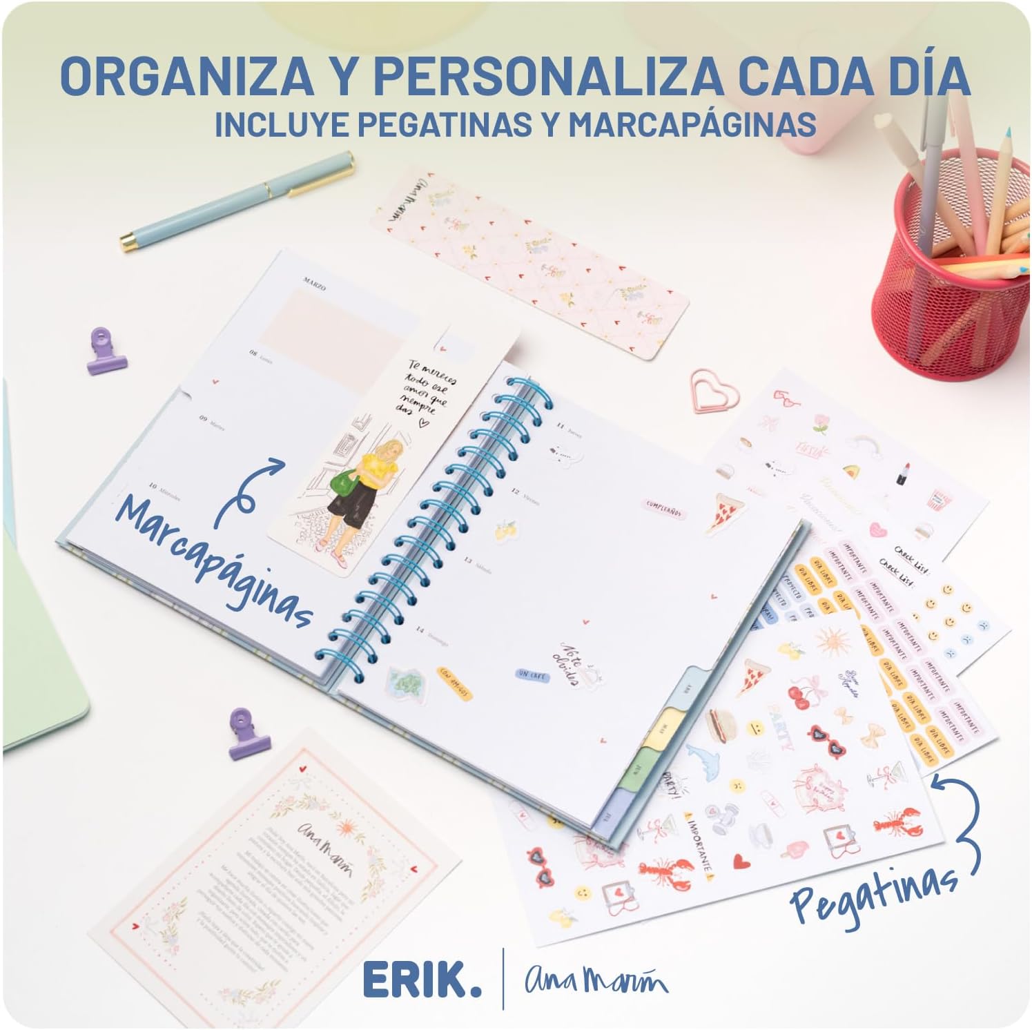 Thumbnail 4 de Grupo Erik Agenda escolar 2026 2027 Semana Vista Ana Marin en Español
