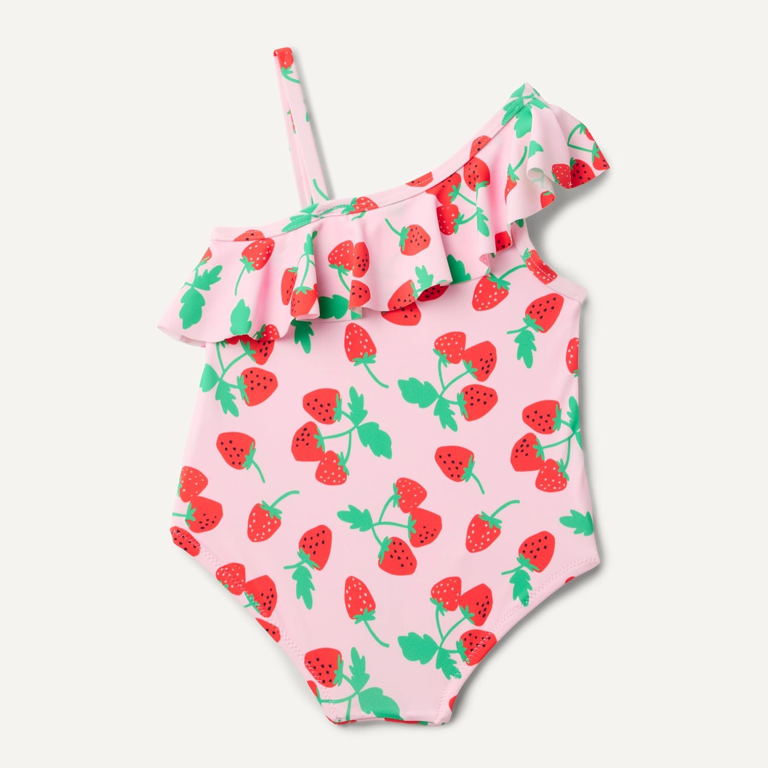 Thumbnail 2 de Amazon Essentials Mädchen-Badeanzug mit asymmetrischen Rüschen – figurbetont & schnelltrocknend