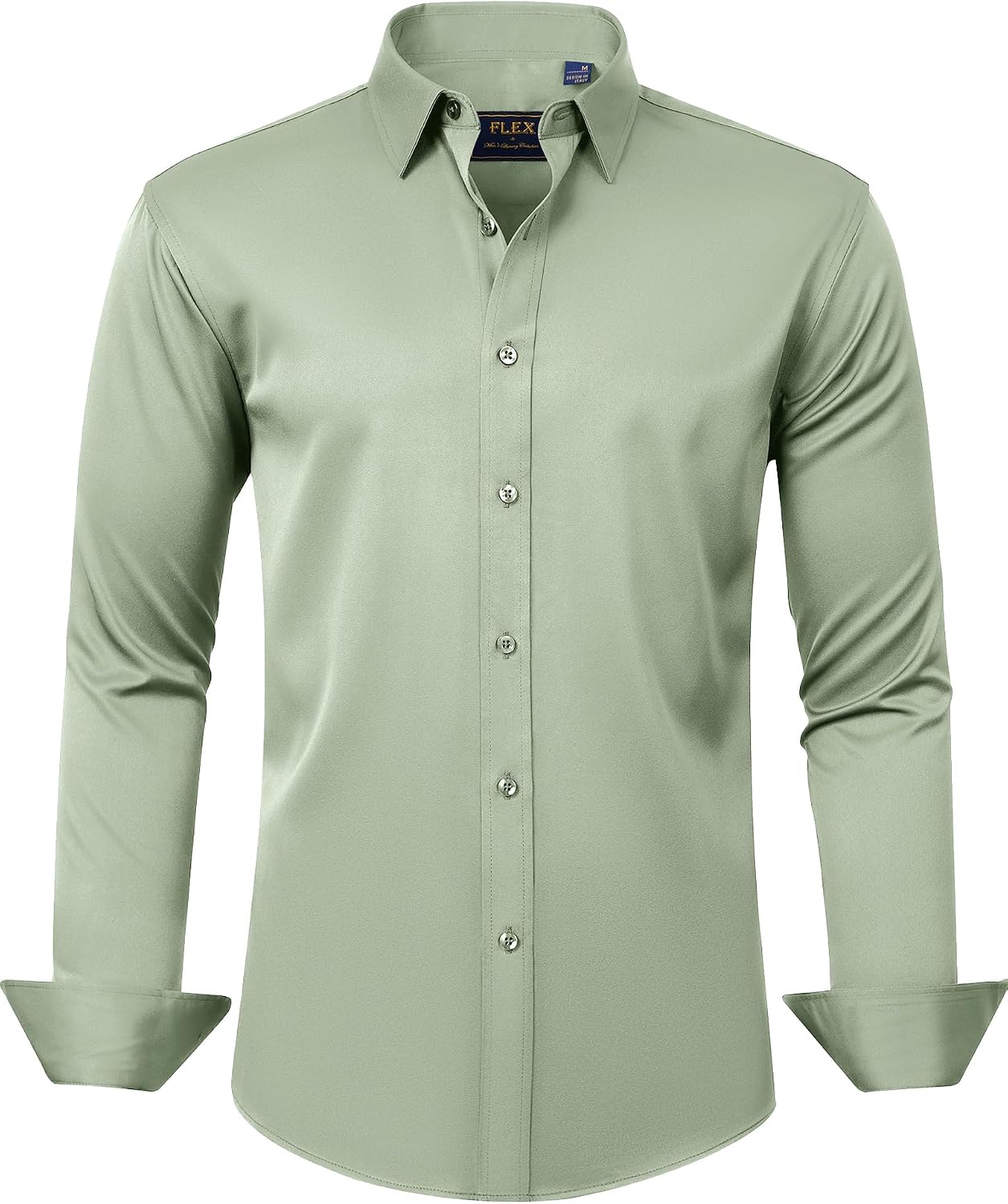 Detalle de J.VER Boys' Dress Shirt, Stretch Fabric