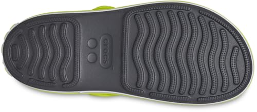 Detalle de Crocs Crocband Cruiser Sandal K: sandalia unisex infantil en Slate Grey (EU 36/37)