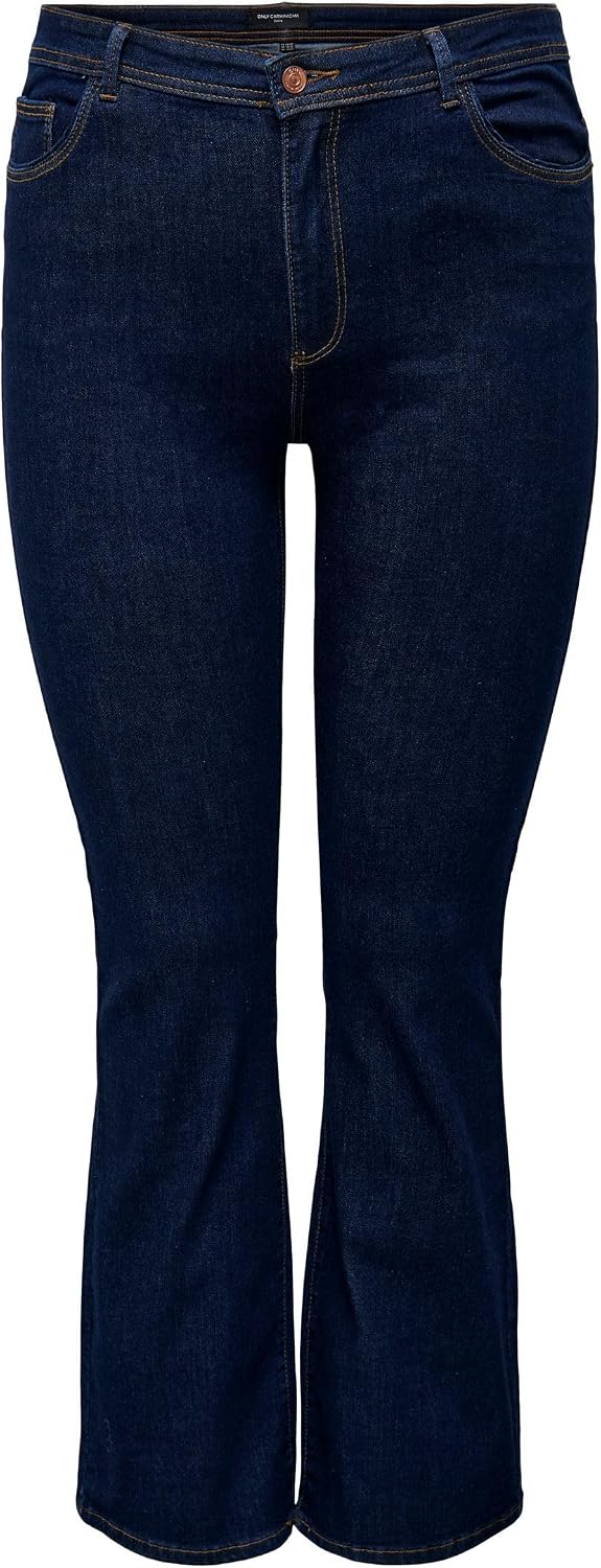 Detalle de Only Carmakoma Carsally HW Flared Jeans Mujer