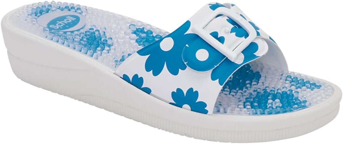 Detalle de Scholl New Massage SandaliDonna: comfortevole relax con suola massaggiante e cinturino regolabile