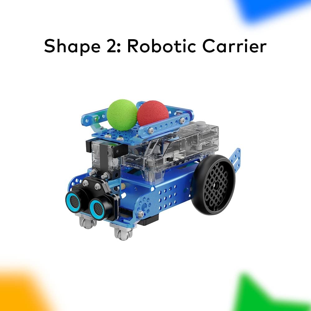Detalle de Makeblock Modulo Aggiuntivo 3 in 1 Smart World per mBot2: braccio, trasportatore e robot di rilevamento