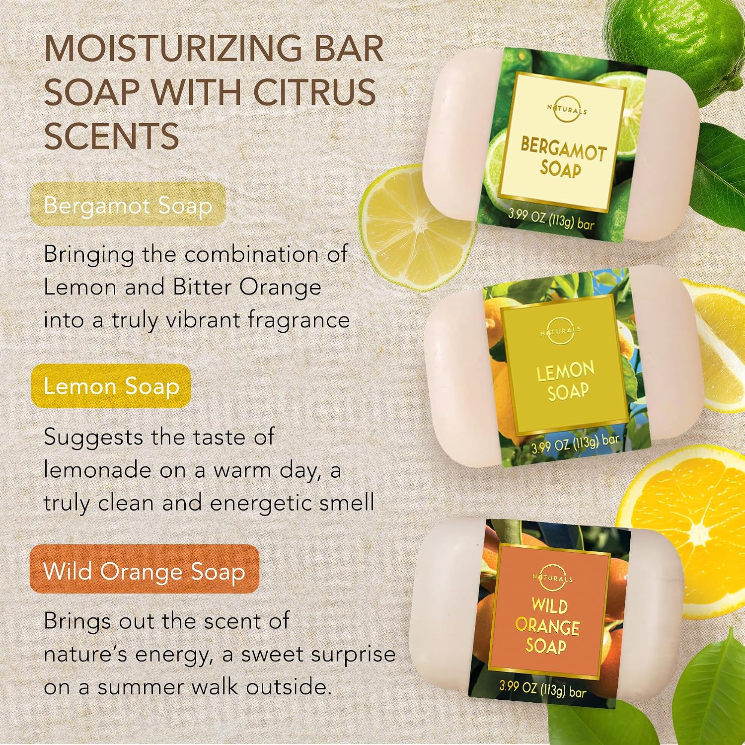 Detalle 2 de O Naturals Barseife 100% Bio Seife