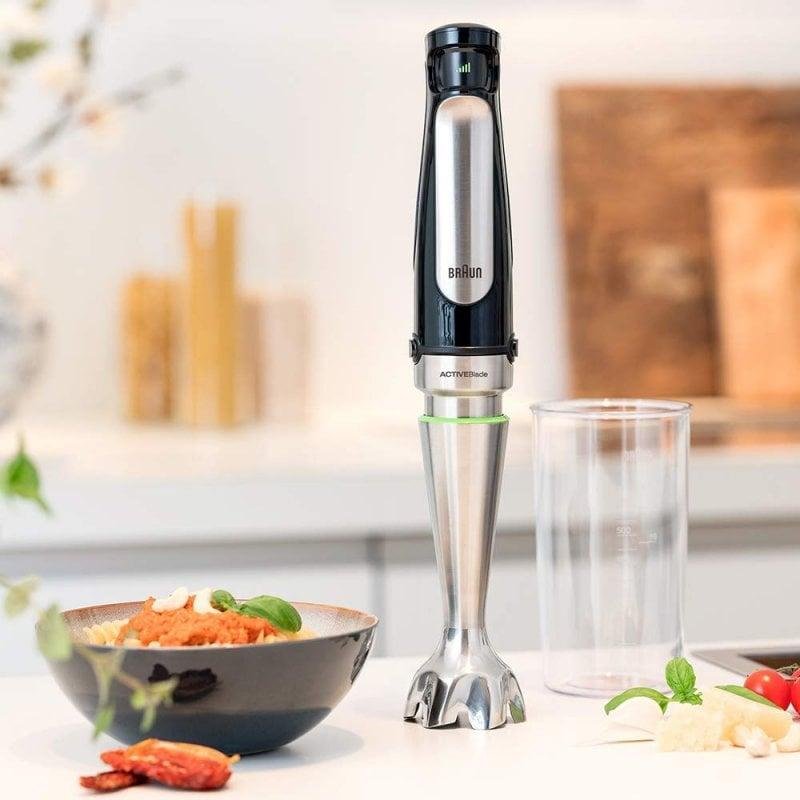 Detalle de Braun Minipimer 7 MQ 7000X 1000W — Batidora de mano 🥄