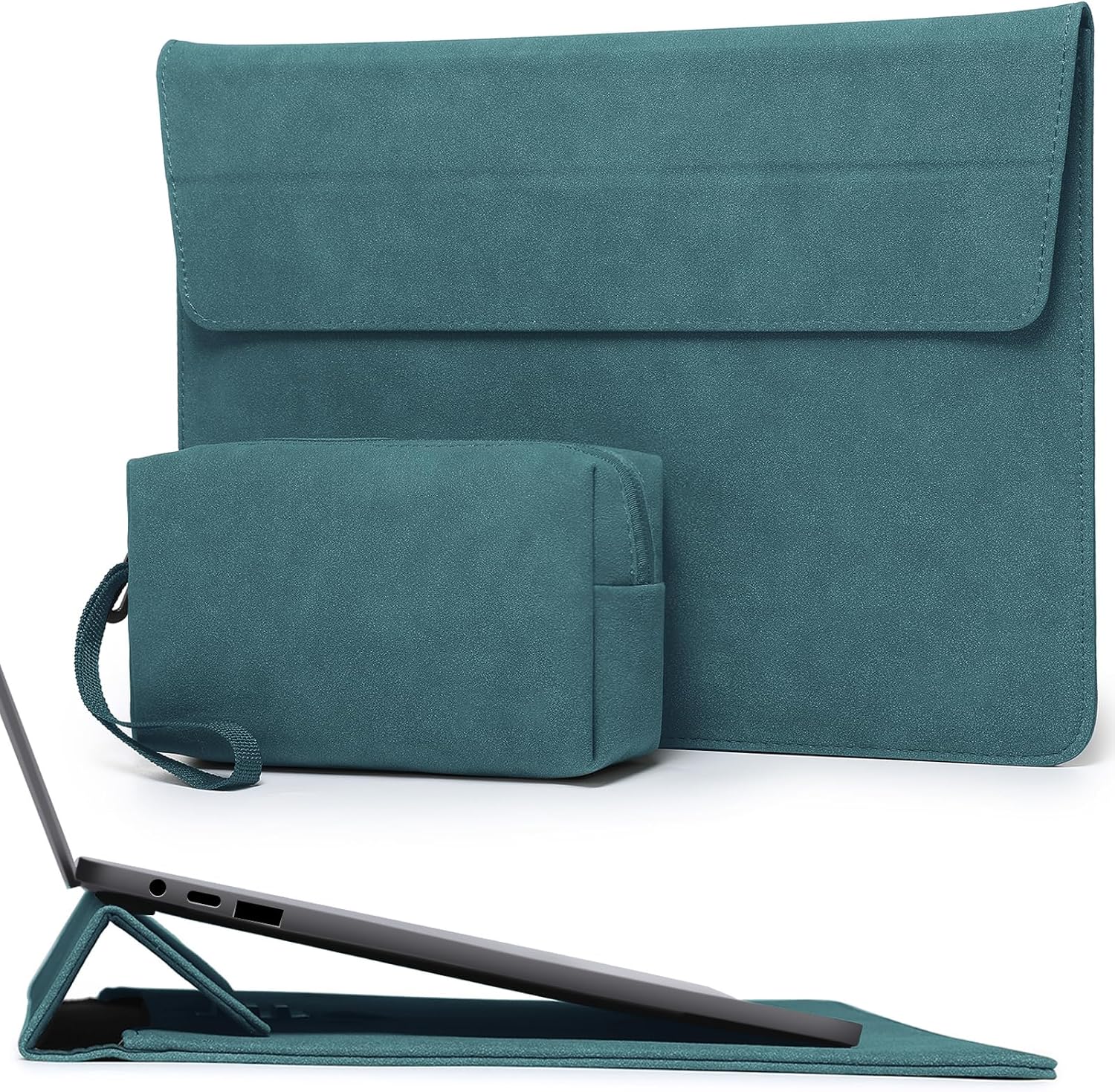 Detalle de HYZUO 13.3–14 inch laptop sleeve with stand