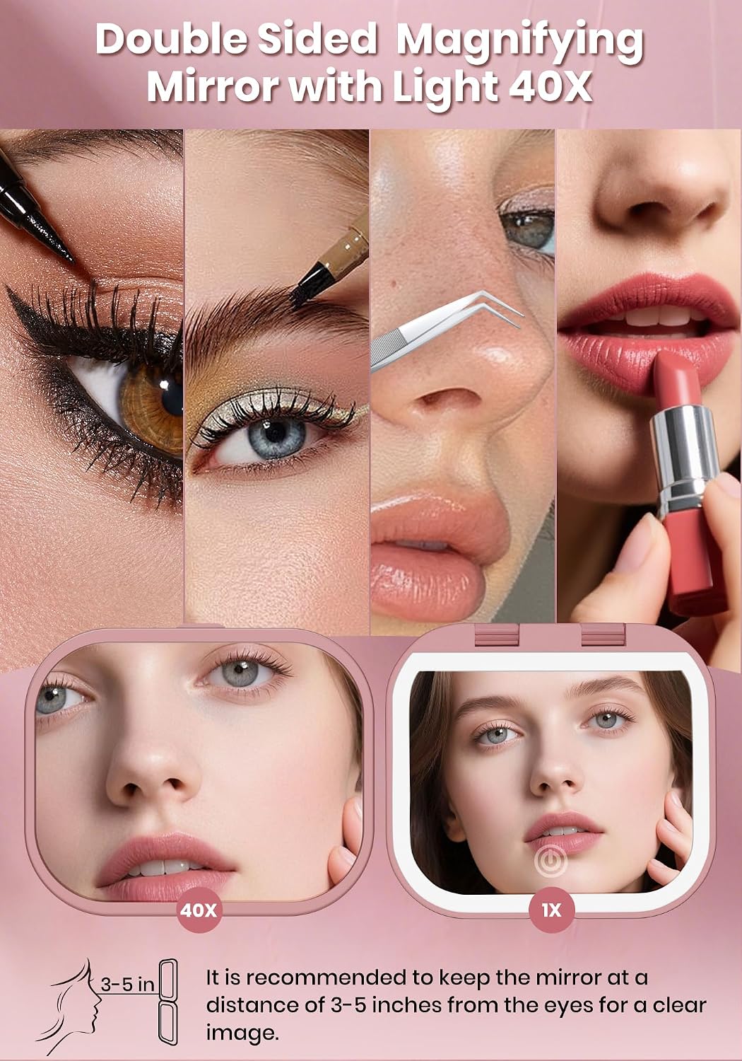 Thumbnail 1 de Magnifying Makeup Mirror 40X