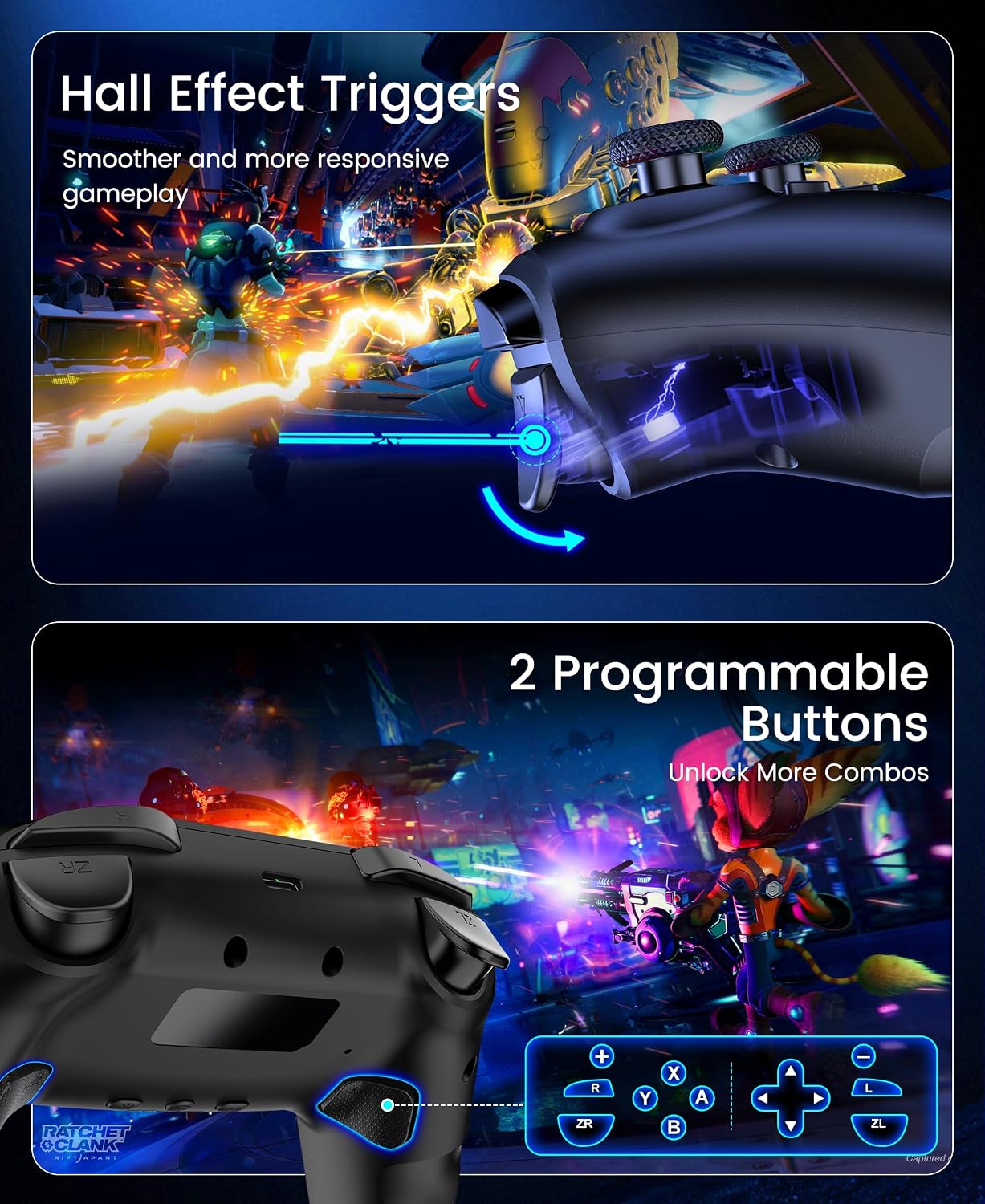 Detalle de Wireless Switch controller with dock