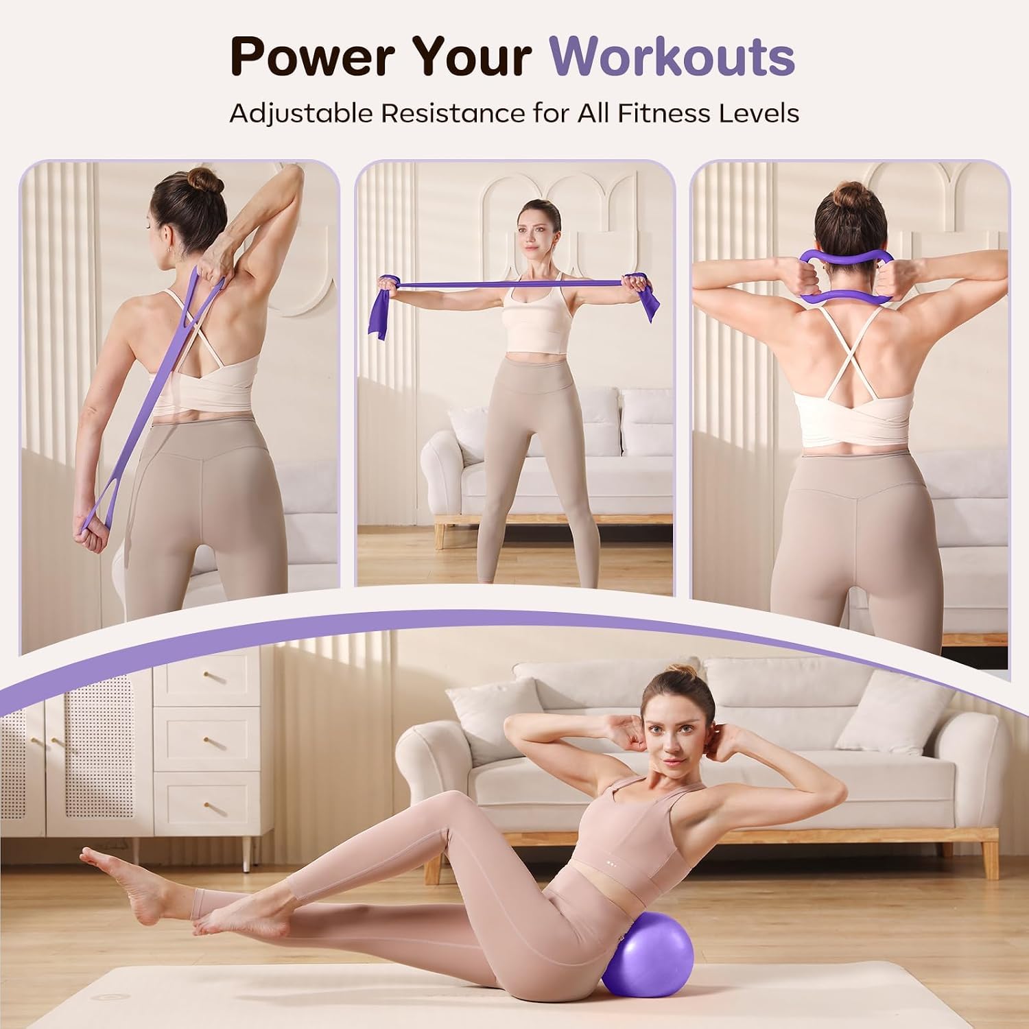 Thumbnail 4 de Vanlgs Pilates Kit 13Pcs with 13" Ring