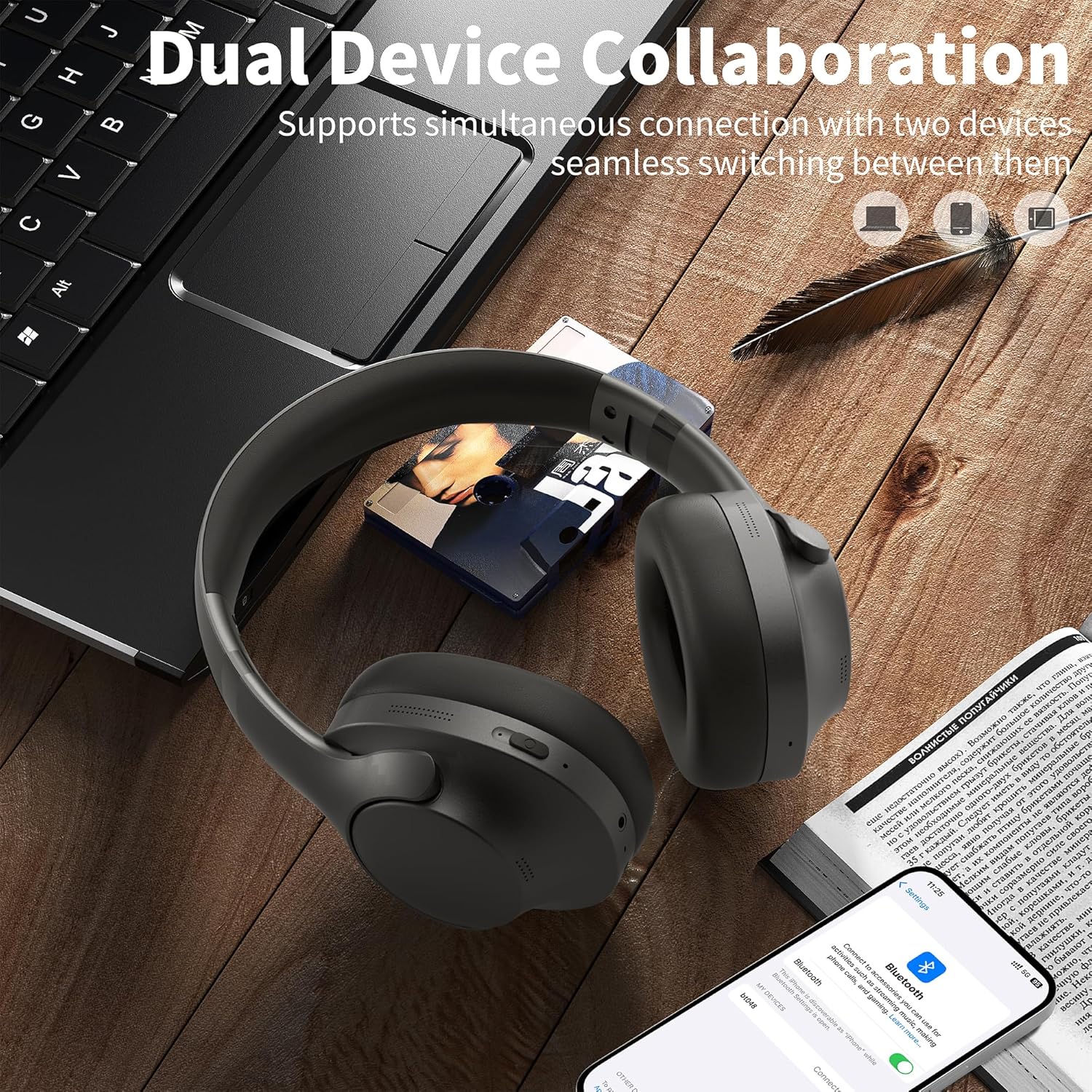 Thumbnail 5 de 100H Playtime Noise Cancelling Headphones
