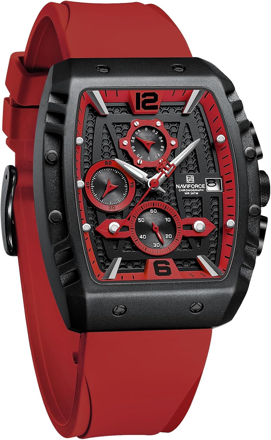 Thumbnail 6 de Naviforce Orologio al quarzo da uomo con datario settimanale – analogico, cinturino silicone
