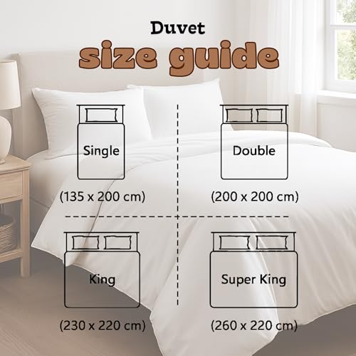 Thumbnail 2 de GG GONZALO GRACIA Double Duvet 10.5 Tog – All-Year Round, Breathable Hollowfibre Fill, Made in the UK