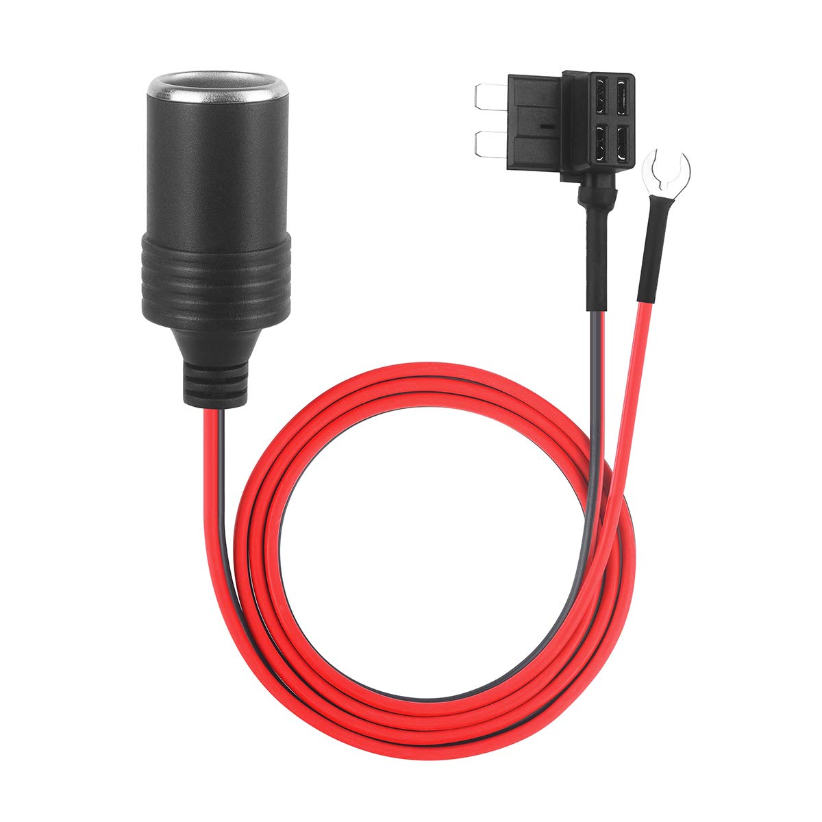 Detalle 2 de 1m Car Cigarette Lighter with Fuses Kit – Add-A-Circuit TAP Adapter Lead