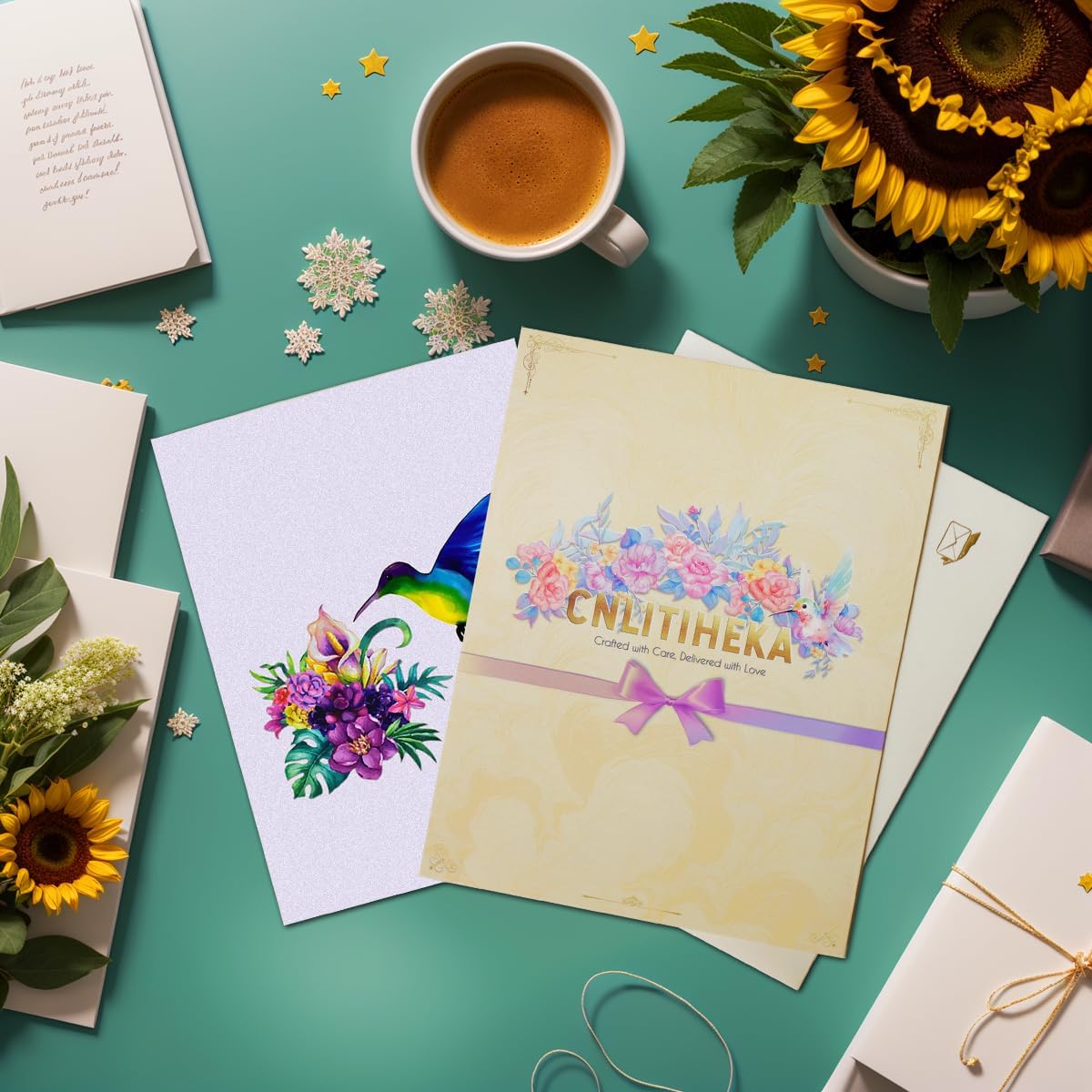 Thumbnail 3 de CNLITIHEKA Daisy Pop Up Card ✉️