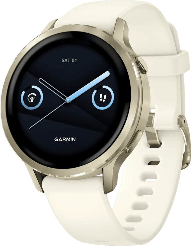 Detalle de Garmin Venu 4 Gold/Beige 41 mm