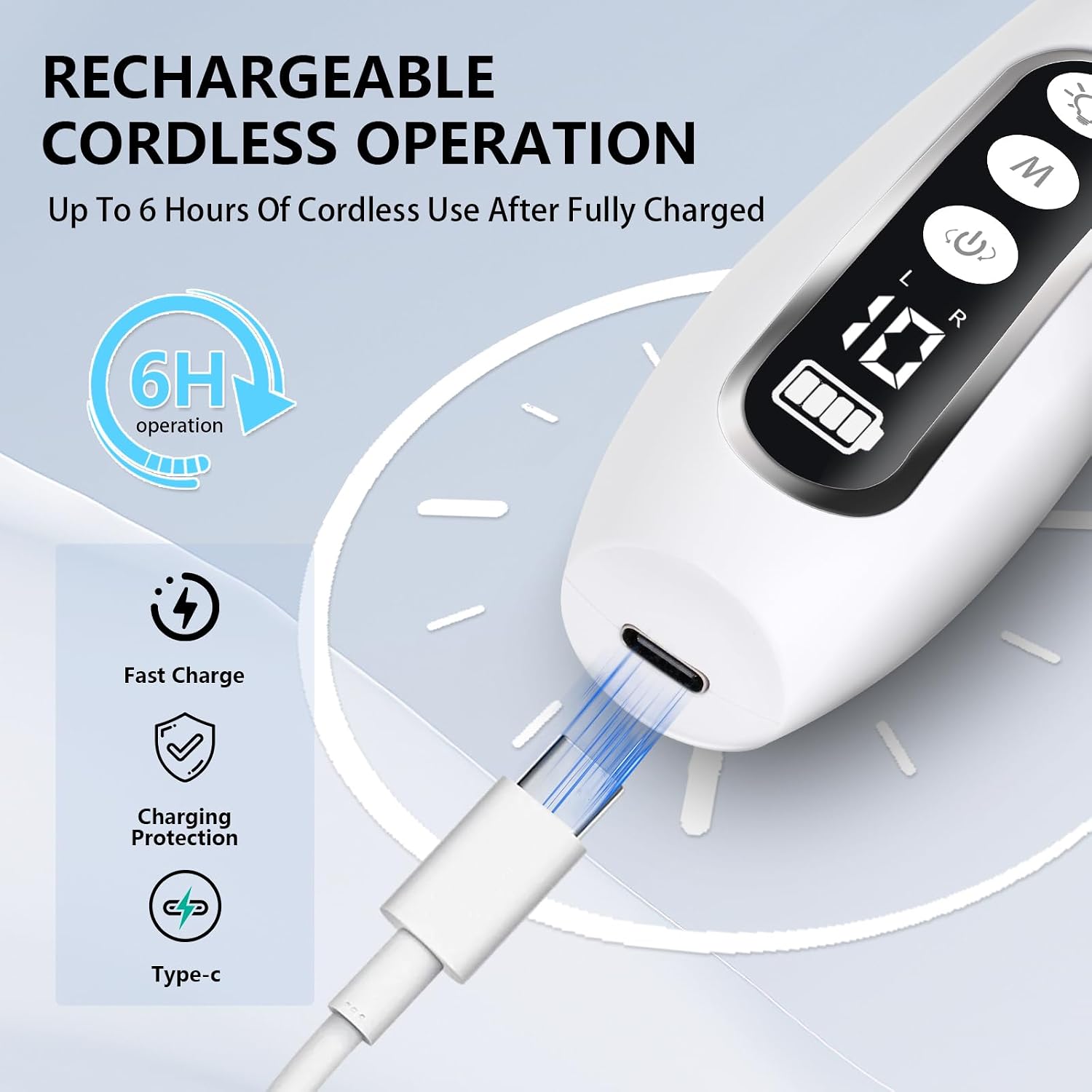 Detalle de Electric Nail File, 2000 mAh