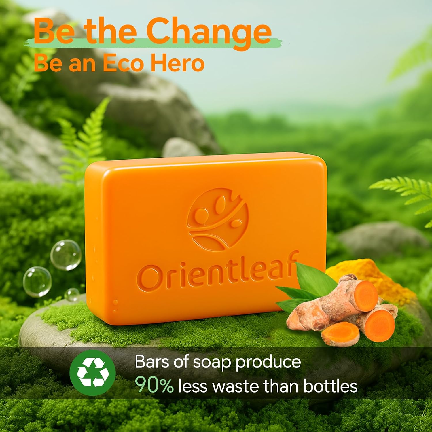 Detalle 2 de OrientLeaf Kojic Acid Soap, 4 oz