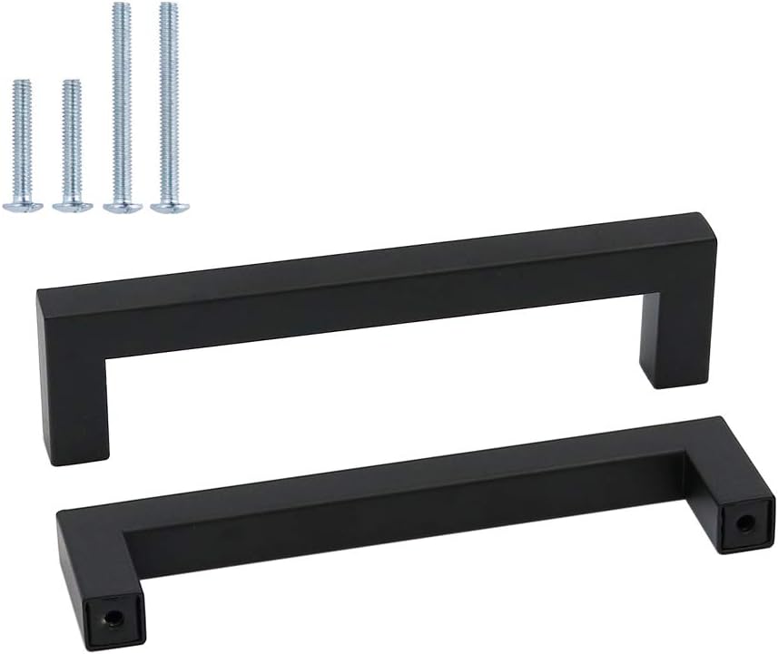 goldenwarm 10er-Set Möbelgriff aus Edelstahl – Stangengriff/Küchengriff mit 160 mm Lochabstand