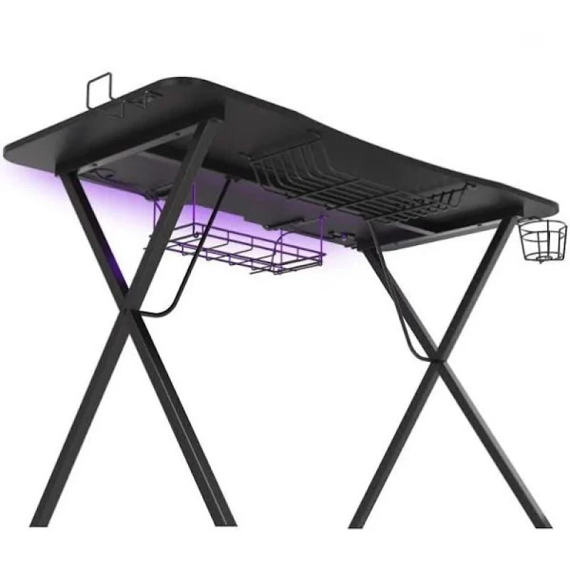 Detalle 2 de Genesis Holm 300 RGB mesa gaming 1,2 m