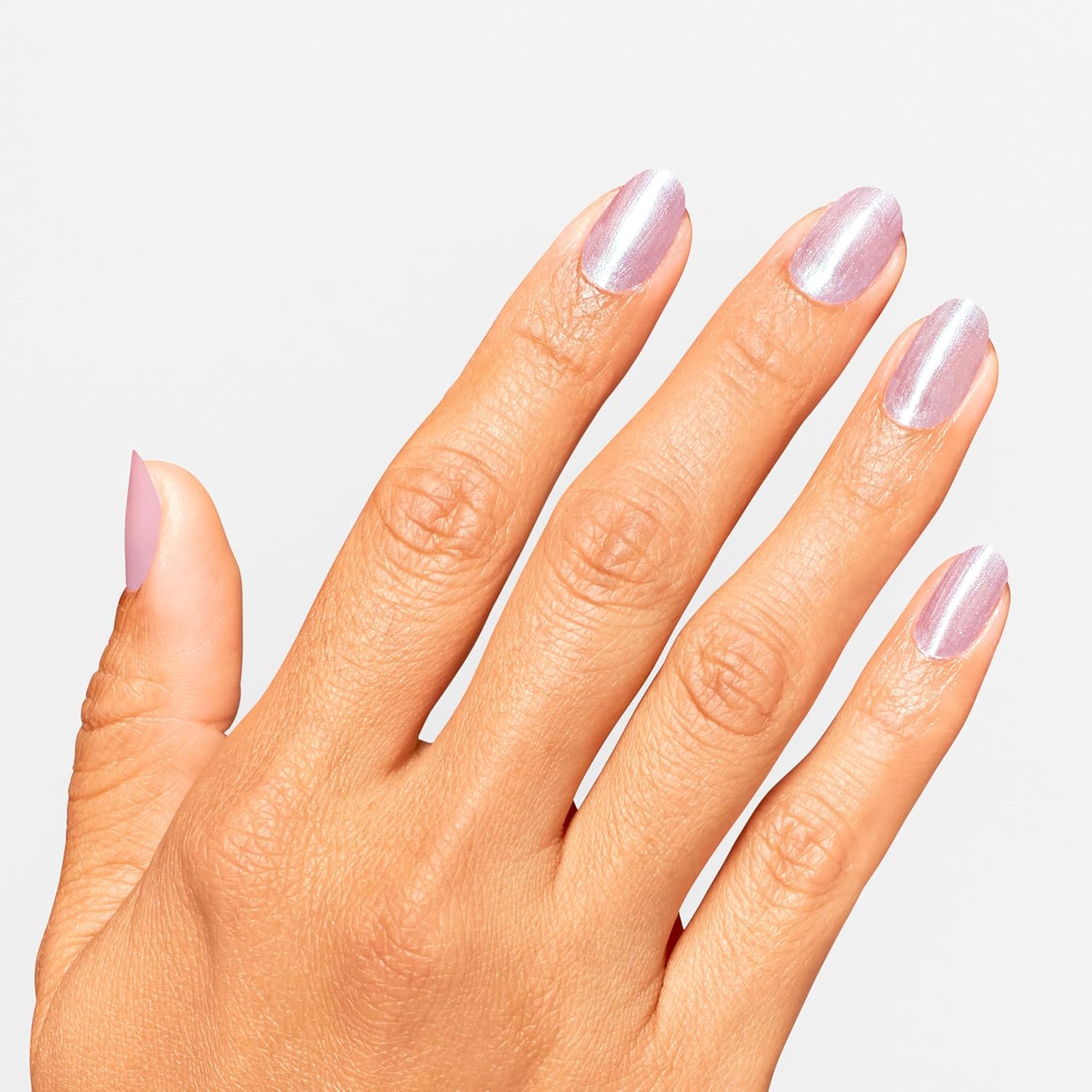 Detalle de OPI RapiDry Vernis à ongles séchage rapide nude & rose, tenue jusqu’à 5 jours (9 ml), fini très brillant, vegan